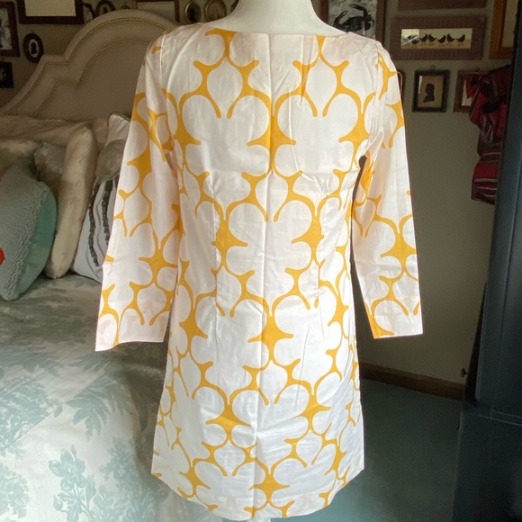 Lesley Evers Abstract/Floral Shift Dress - Picture 4 of 11